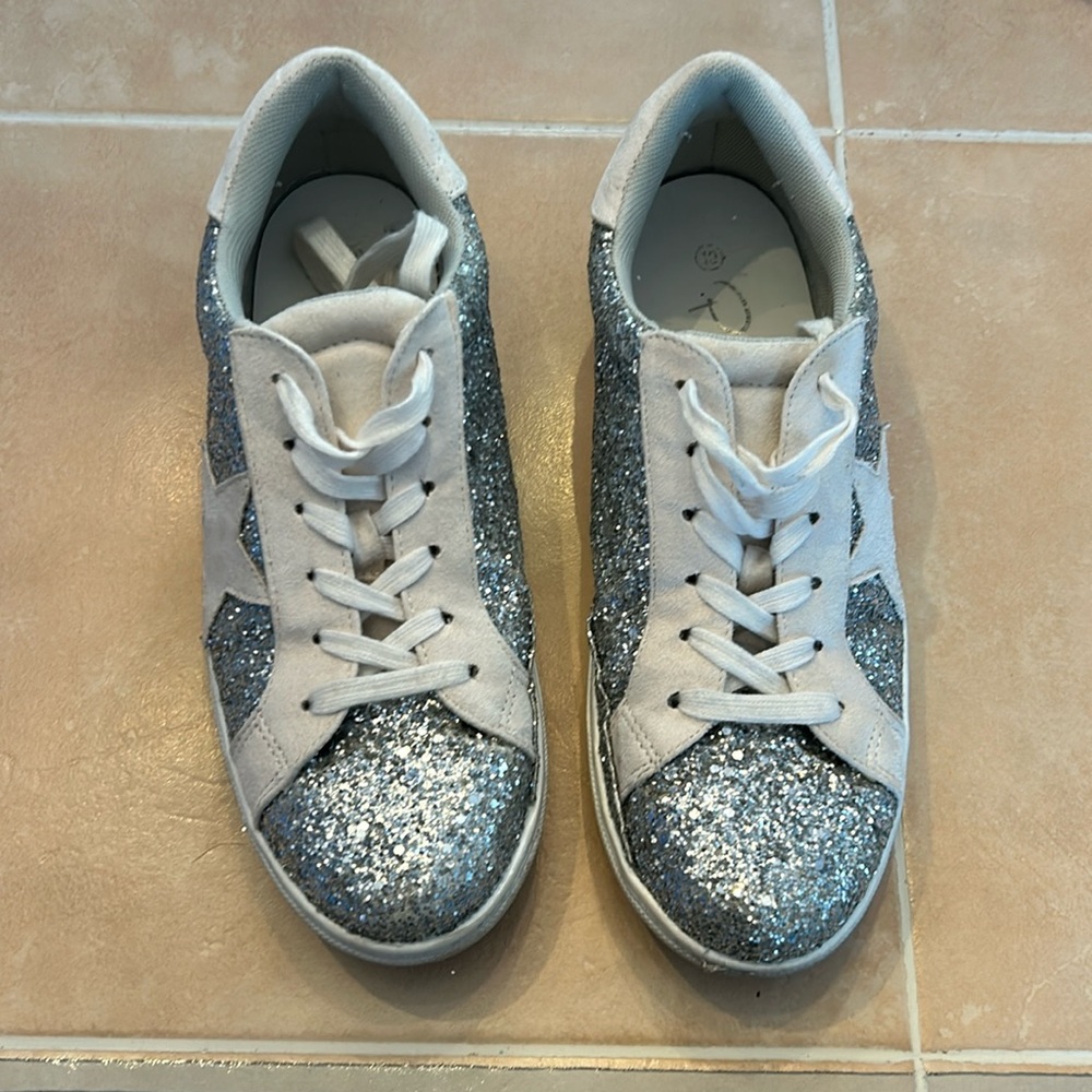 Glitter Star Sneakers